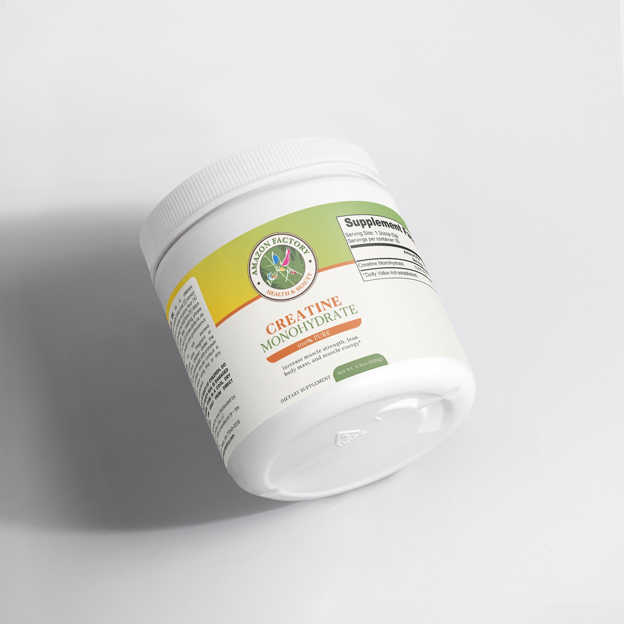 Creatine Monohydrate 100% Pure-AMAZON FACTORY